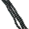 Намистини Swarovski огранювання рондель 3х2 мм Ø 0,8 мм +-175 шт. Чорний_002