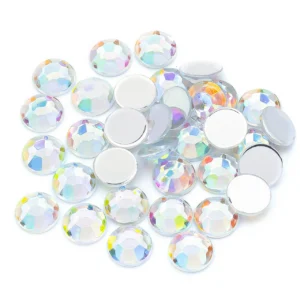 Стразы акриловые холодной фиксации 10 мм АВ +-80 шт. 14,4 г