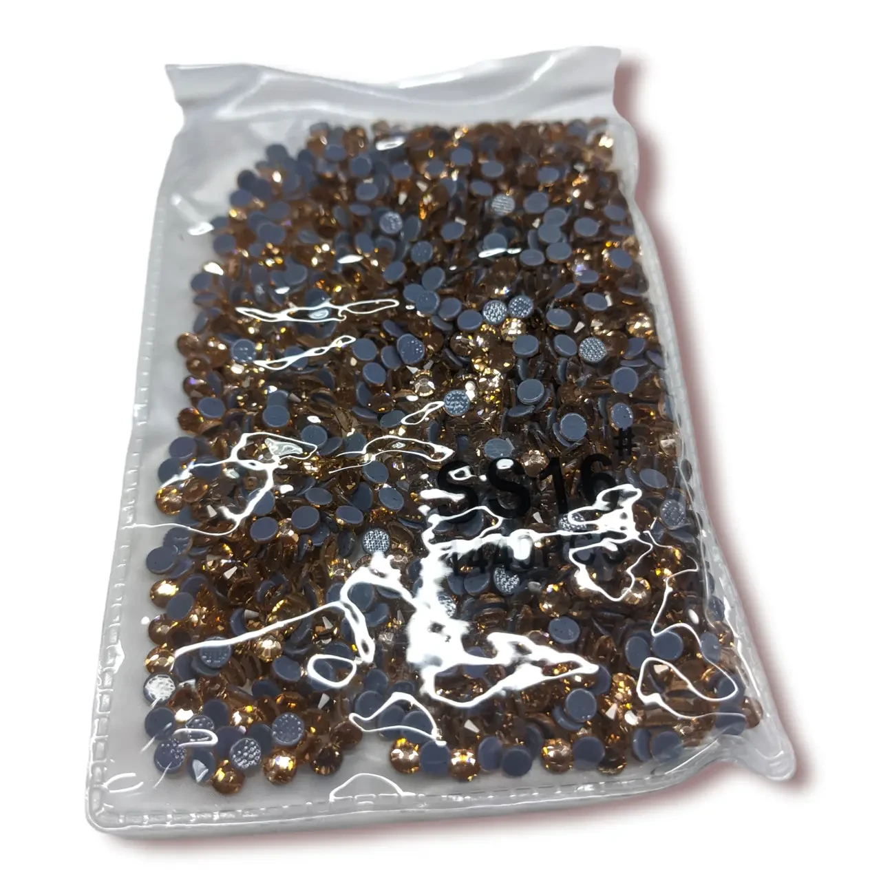 Стразы горячей фиксации DMC ss6 (2.0-2.1mm) 1440 шт. Персиковый Шампань — изображение 2