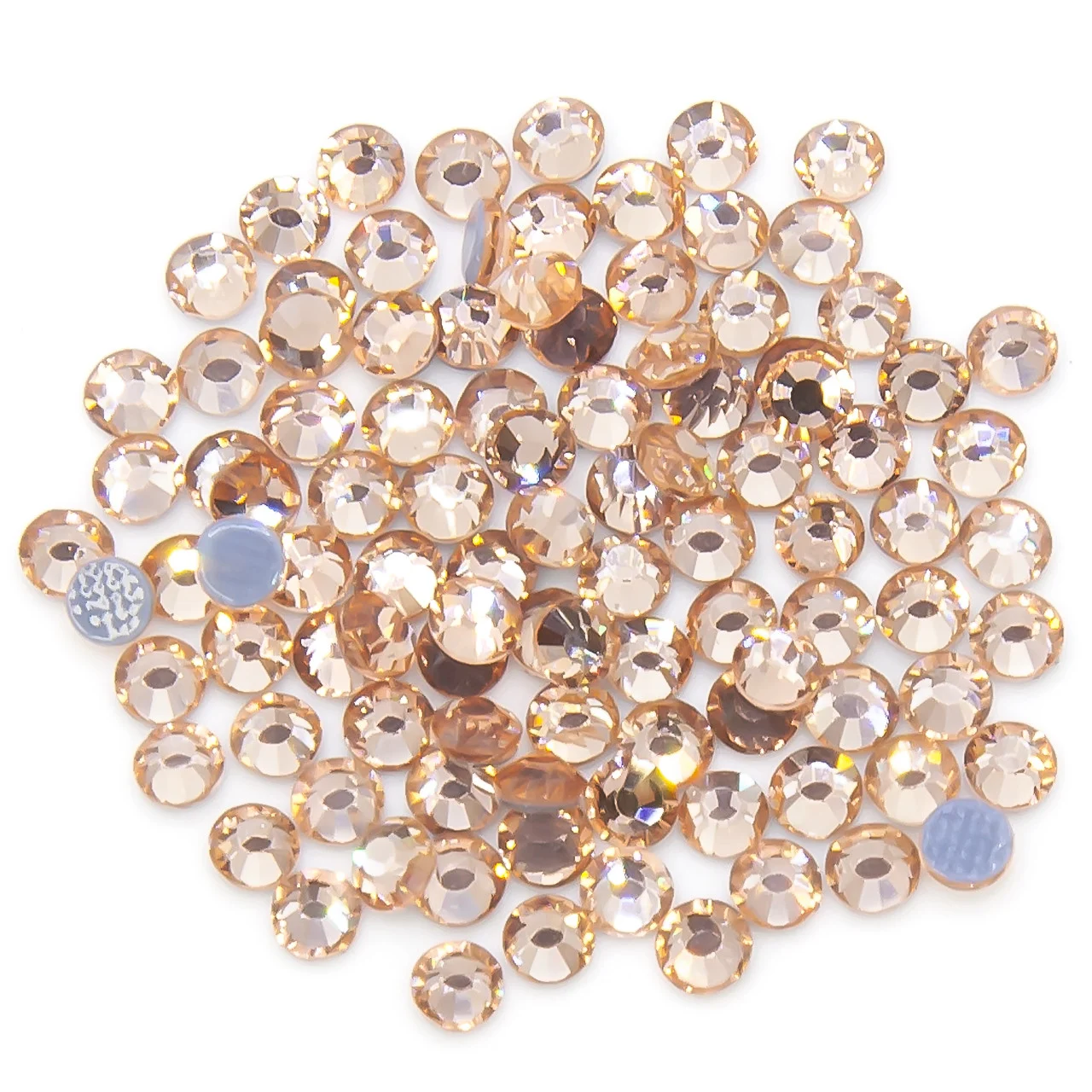 Стразы горячей фиксации DMC ss12 (3mm) 1440 шт. Персиковый Шампань