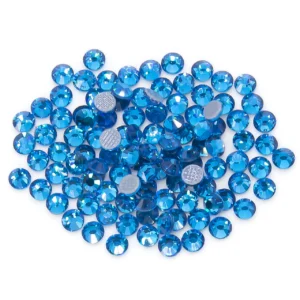 Стрази гарячої фіксації DMC ss12 (3mm) 1440 шт. Синій каплан
