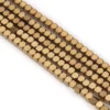 Намистини Багатокутник Гематит 2х2 мм Золотистий темне 40 см +-200 шт.