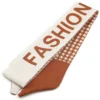 Платок-лента Твилли для сумки/волос 90х5 см 1 шт. принт Houndstooth Series ●Brown Model