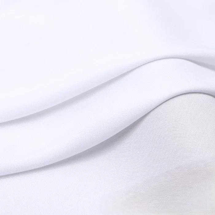 Тканина 100% віскоза LuxFabric 160 г/м² 1,6 м 1 м Білий