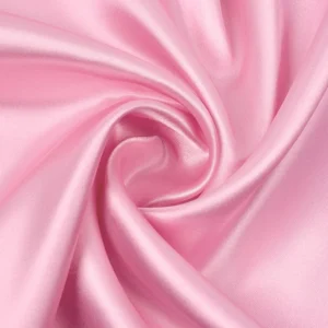 Ткань атлас LuxFabric 115 г/м² 1,5 м 1 м Розовый нежный