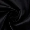 Ткань атлас LuxFabric 115 г/м² 1,5 м 1 м Черный