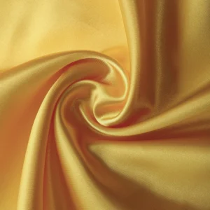 Ткань атлас LuxFabric 115 г/м² 1,5 м 1 м Золотистый