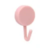 Крючок пластиковый 5х2,8 см 6 шт. Розовый