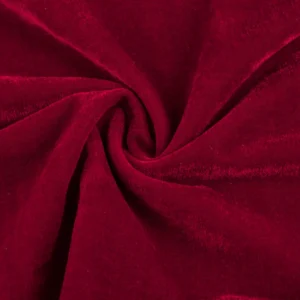 Ткань бархат LuxFabric полиэстер 330 г/м² 1,60 м 1 м Бордовый