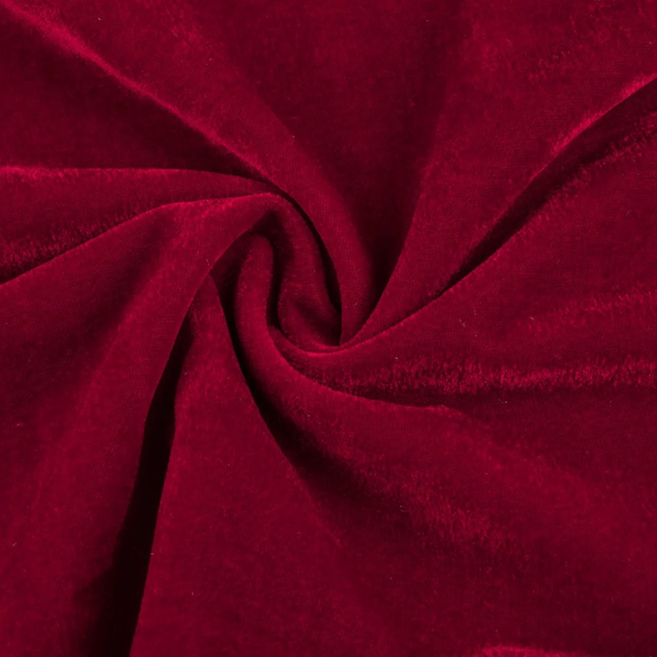 Ткань бархат LuxFabric полиэстер 330 г/м² 1,60 м 1 м Бордовый