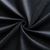 Тканина велюр LuxFabric поліестер 330 г/м² 1,50 м 1 м Чорний