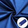 Тканина велюр LuxFabric поліестер 330 г/м² 1,50 м 1 м + Нитка поліестер 360 м 1 шт. Електрик