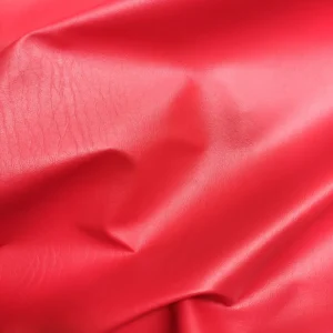 Ткань экокожа легкая LuxFabric 165 г/м² 1,40 м 1 м Красный