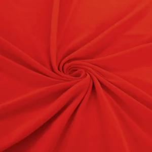 Тканина шифон LuxFabric 110 г/м² 1,50 м 1 м Червоний