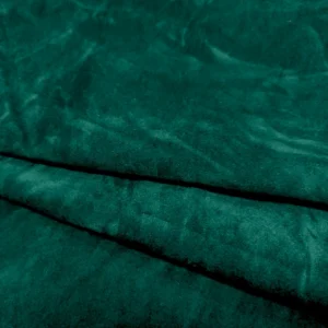 Ткань бархат LuxFabric 160 г/м² 1,50 м 1 м Зеленый темный
