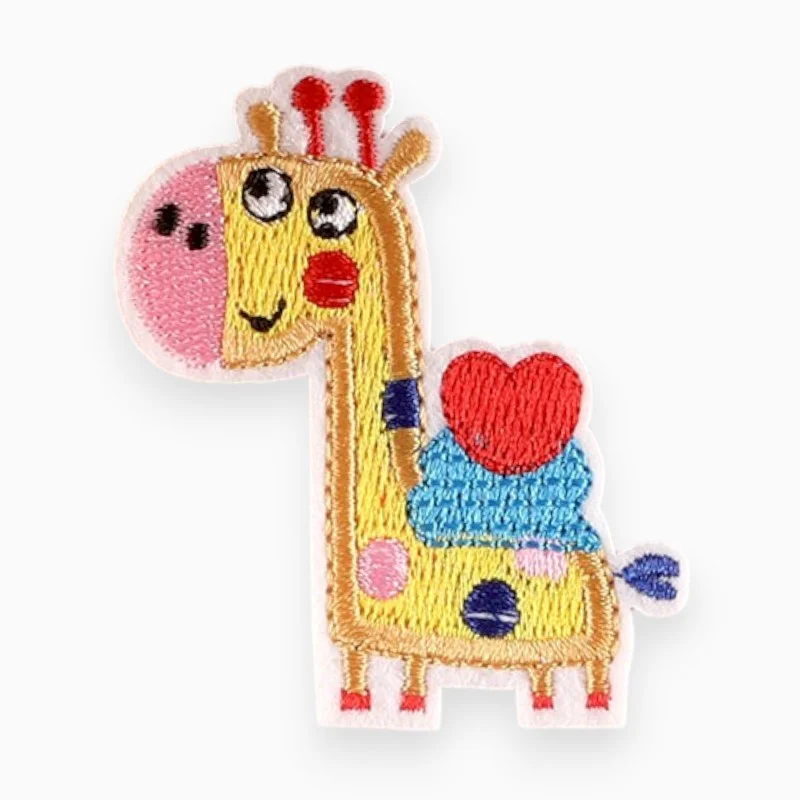 Аппликация Cheerful giraffe самоклеящаяся 6х5,5 см 1 шт. Желтый