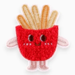 Аплікація French fries самоклеюча 7,3х6,8 см 1 шт. Червоний
