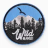 Термоаплікація Wild&free вишита 7х7 см 1 шт. Синій