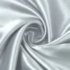 Ткань атлас LuxFabric 115 г/м² 1,5 м 1 м Серебристый