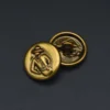 Пуговица Gentleman LuxFabric на ножке металл 15 мм 1 шт. Бронзовый