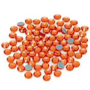 Стрази гарячої фіксації DMC ss6 (2.0-2.1mm) 1440 шт. Помаранчевий