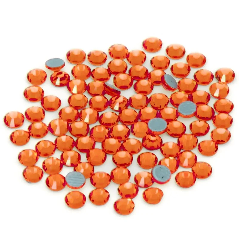 Стрази гарячої фіксації DMC ss8 (2.4-2.5mm) 1440 шт. Помаранчевий