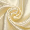 Ткань атлас LuxFabric 115 г/м² 1,5 м 1 м Кремовый
