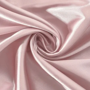 Ткань атлас LuxFabric 115 г/м² 1,5 м 1 м Пудровый