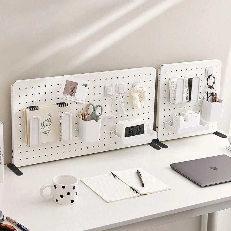 Стакан на органайзер подставка Pegboard/Пегборд для рукоделия 11х10х7 см 1 шт. Белый — изображение 6