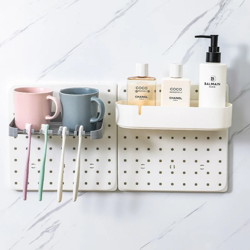 Стакан на органайзер подставка Pegboard/Пегборд для рукоделия 11х10х7 см 1 шт. Белый — изображение 9