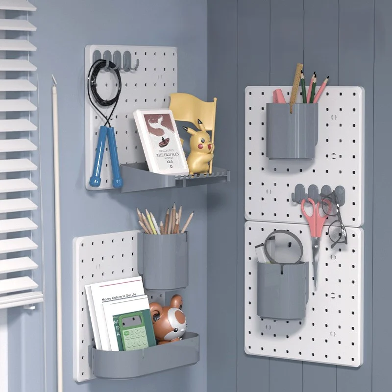 Полочка на органайзер Pegboard/Пегборд для рукоделия 27х5,5х10 см 1 шт. Белый — изображение 9