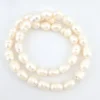 Перлини Ovalé Ivory Pearls 6-7 мм ±34 см 26 шт. Кремовий