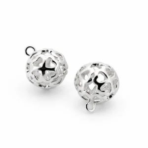 Подвеска металл Love Pendant 11х13,5 мм 1 шт. Серебристый