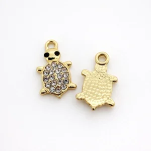 Подвеска металл Lucky Turtle 10,5х19 мм 1 шт. Золотой