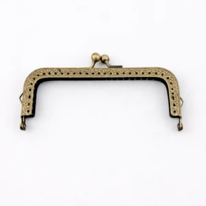 Фермуар прямокутний Vintage 6,5х12,5 см Ø 3 мм Бронзовий