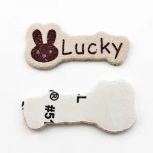 Аплікація замшева Lucky самоклеюча 30х14 мм 1 шт. Бежевий