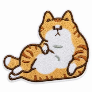 Термоаппликация Cute kitten вышитая 6,2х4,5 см 1 шт. Бежевый