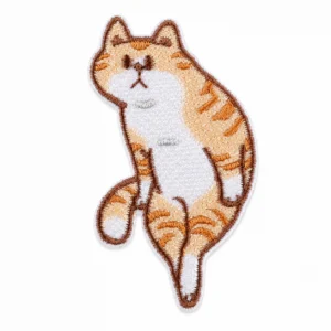 Термоаппликация Cute kitten вышитая 3,6х6 см 1 шт. Бежевый